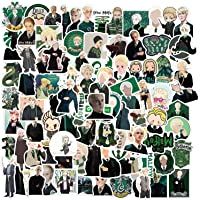Los mejores  - Paquete de Pegatinas para Portátil 100 Piezas- Draco Malfoy Wizard Pegatinas para Botella de Agua Cuaderno Guitarra…